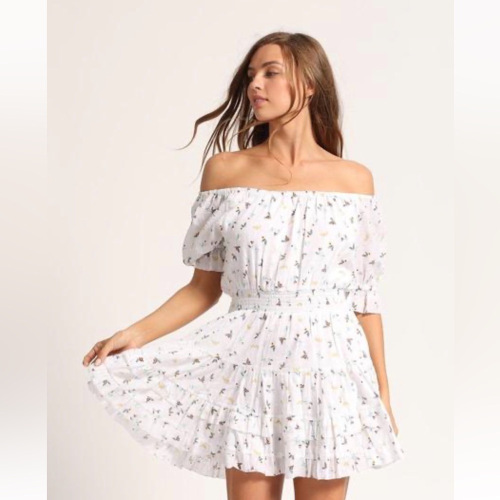 Cleobella Addilyn mini dress with delicate detailing